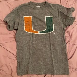 U Miami League Tee